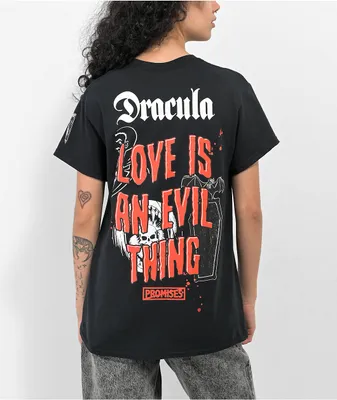 Broken Promises x Dracula Blood Lust Black T-Shirt
