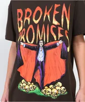 Broken Promises x Dracula Love Sucks Brown T-Shirt