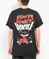 Broken Promises x Dracula Lust For Blood Splatter Black T-Shirt