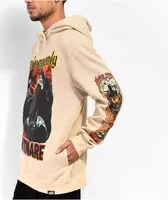 Broken Promises x Dracula Nightmare Of Horror Tan Hoodie