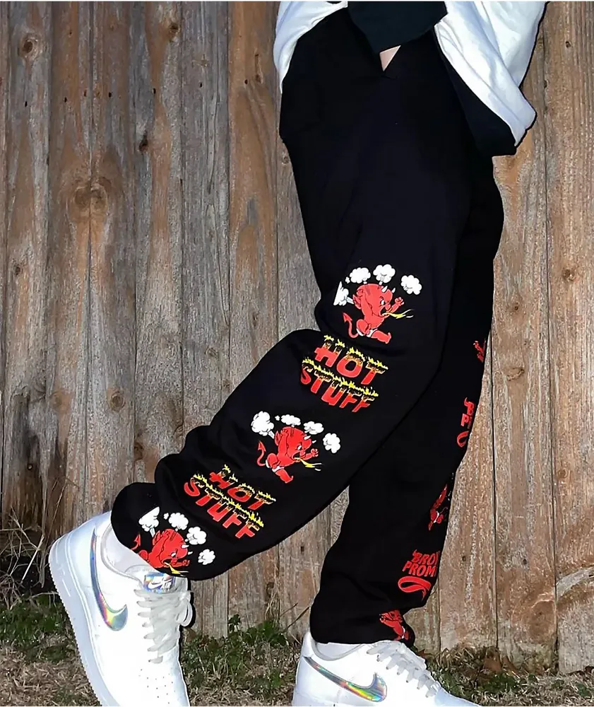 Broken Promises x Hot Stuff Graphic Men Sweatpants Joggers