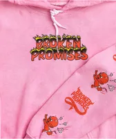 Broken Promises x Hot Stuff Two Moods Pink Tie Dye Hoodie