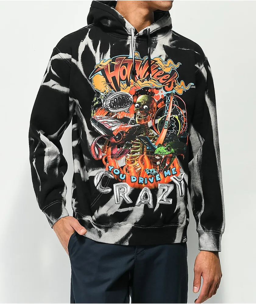 Broken Promises x Hot Wheels Attack Black Hoodie