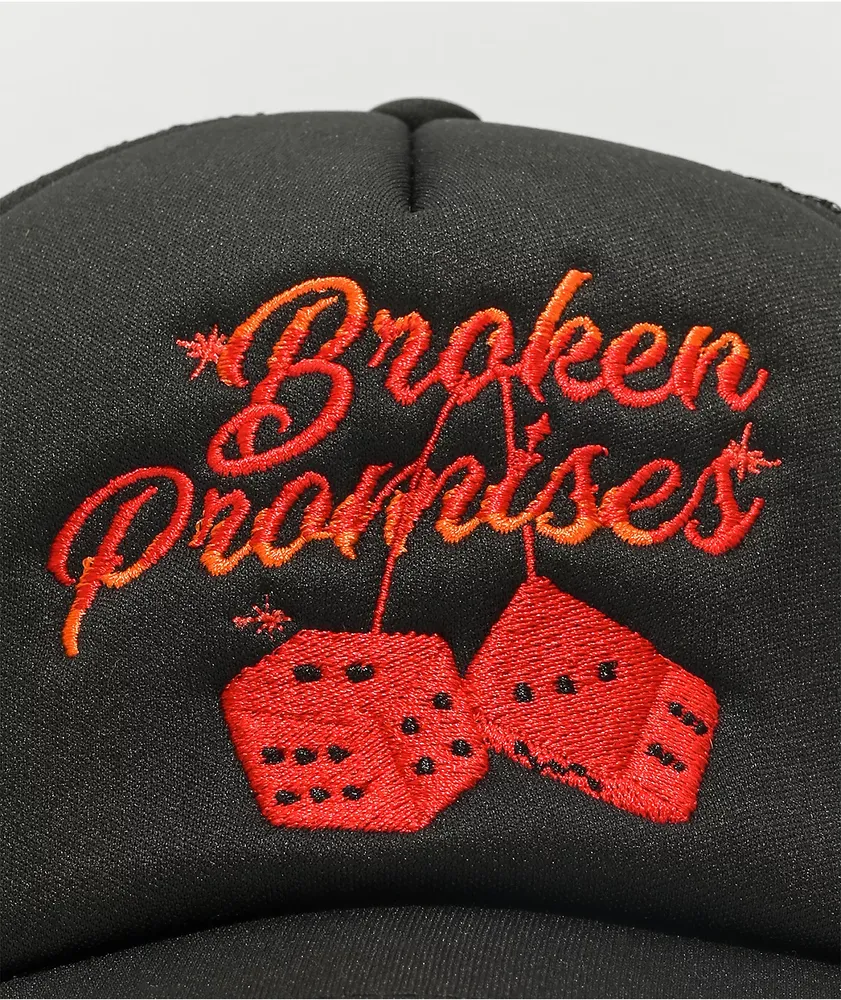 Broken Promises x Hot Wheels Low Key Black Snapback Hat