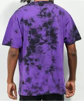 Broken Promises x Hot Wheels Track Purple Tie Dye T-Shirt