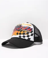 Broken Promises x Hot Wheels We're Finished Black & White Trucker Hat