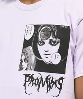 Broken Promises x Junji Ito The Scar Light Purple T-Shirt