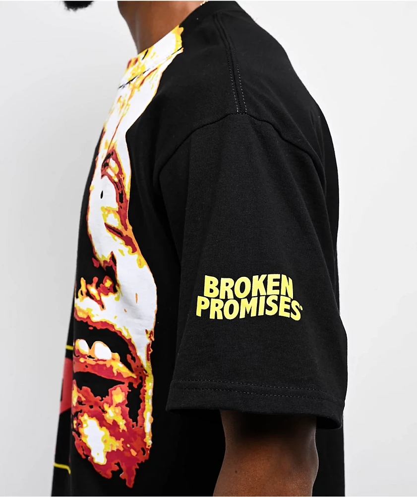 Broken Promises x Rob Zombie Cover Art Black T-Shirt