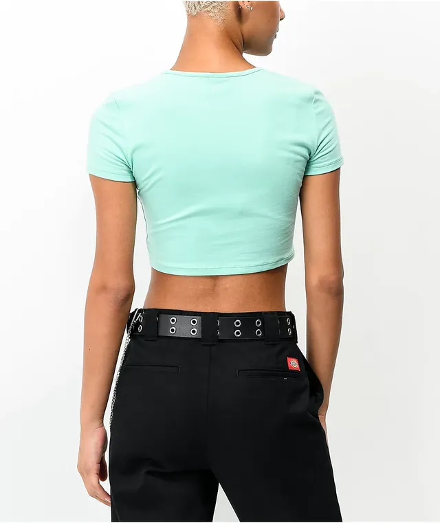 Sequin Mini Cropped Top