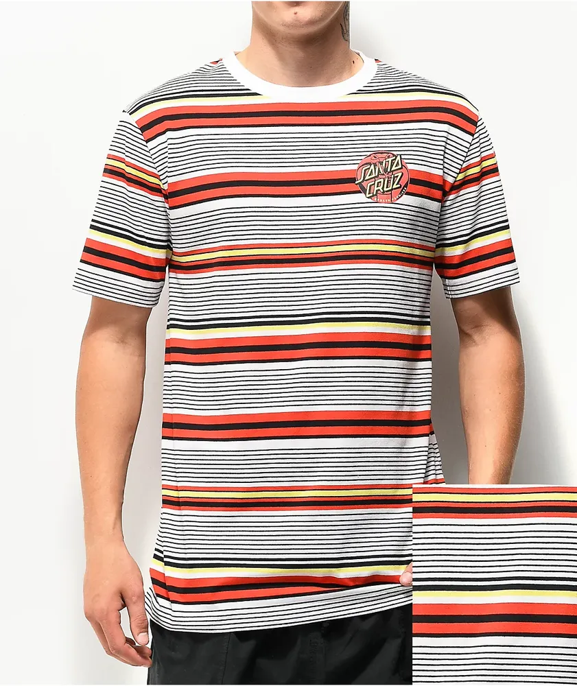 Broken Promises x Santa Cruz Screaming Stripe T-Shirt