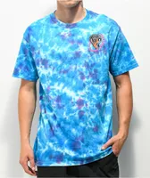 Broken Promises x Santa Cruz Striker Blue Tie Dye T-Shirt