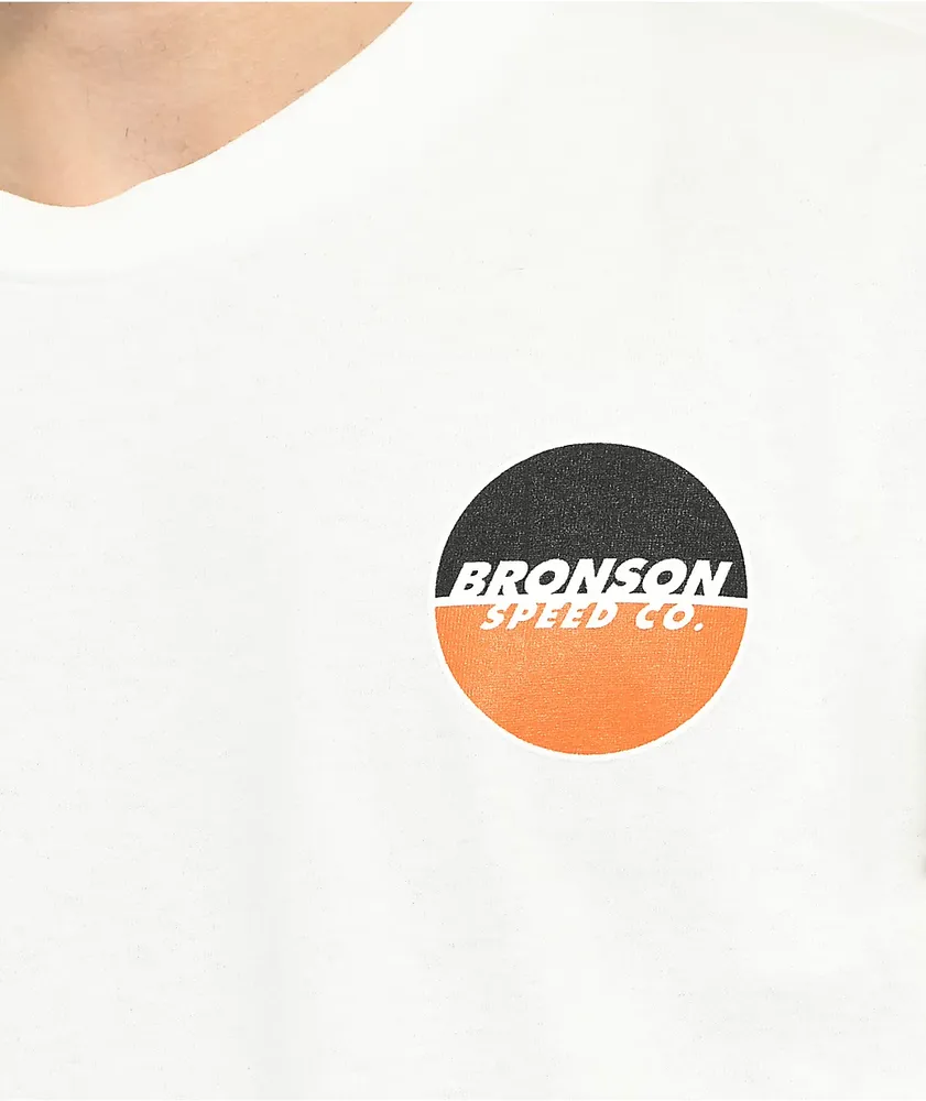 Bronson Logo White T-Shirt