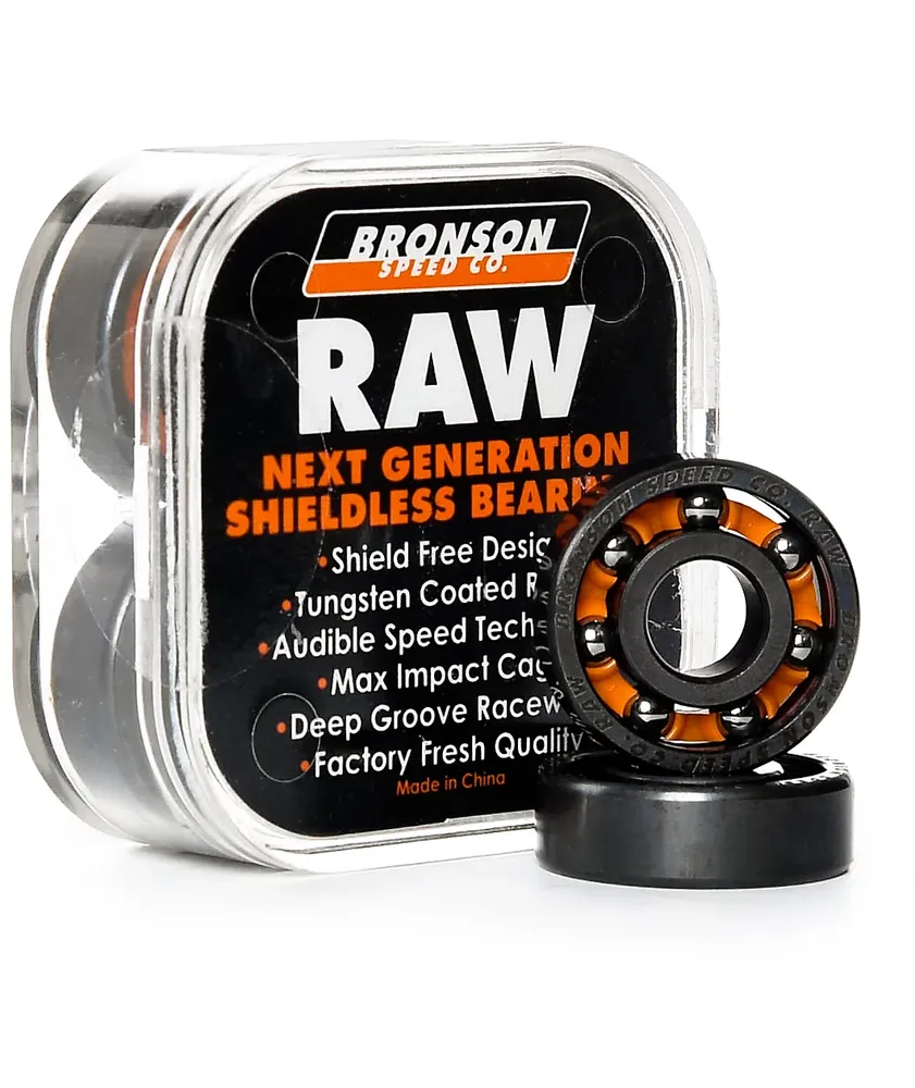 Bronson Raw Skateboard Bearings