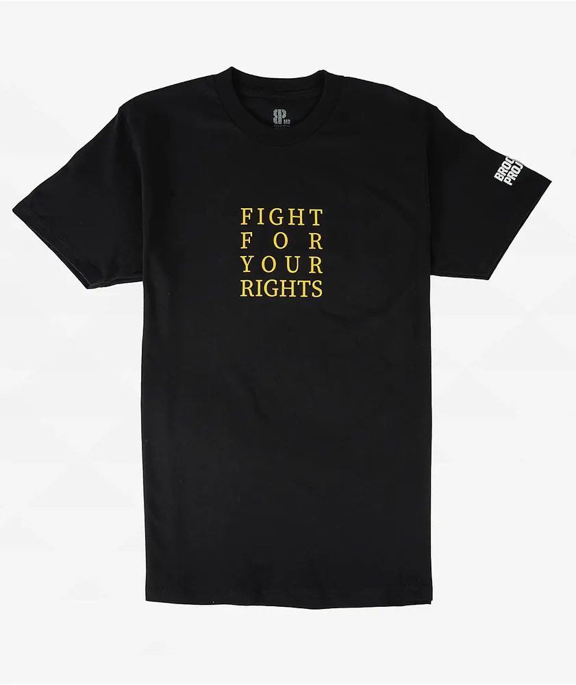 Brooklyn Projects Fight Black T-Shirt 