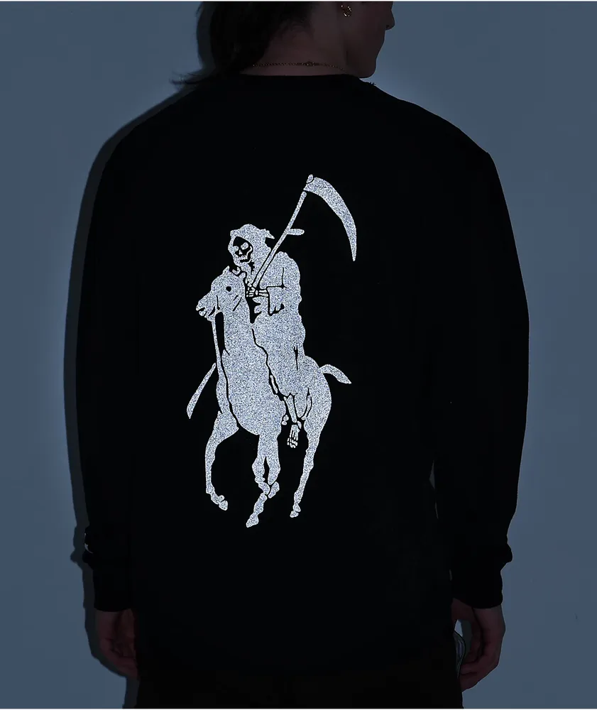 Brooklyn Projects Reaper Black Crewneck Sweatshirt