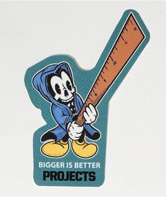 Brooklyn Projects Size Matters Sticker