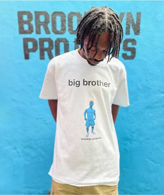 Brooklyn Projects x Big Brother Shit White T-Shirt