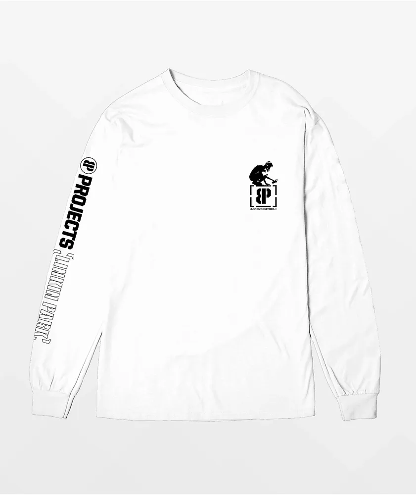 Brooklyn Projects x Linkin Park Exploded White Long Sleeve T-Shirt