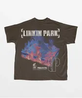 Brooklyn Projects x Linkin Park Thermal Brown T-Shirt