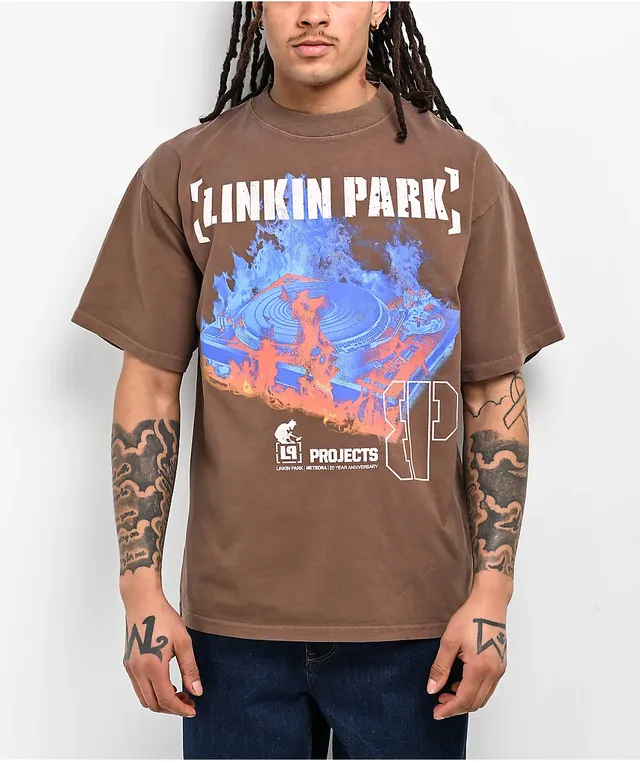 Stencil Oversized Crop Tee | Shirts | Linkin Park Store