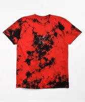 Brooklyn Projects x Slipknot Goat Red & Black Tie Dye T-Shirt