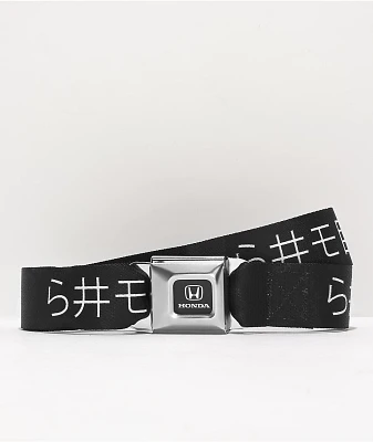 Buckle Down x Honda Sheesh Black Buckle Web Belt