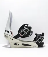 Burton Cartel White Snowboard Bindings 2022