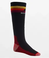 Burton Emblem Midweight True Black Snowboard Socks