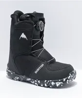 Burton Grom Boa Black Snowboard Boots Kid's 2021