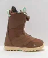 Burton Mint Boa Brown Snowboard Boots Women's 2021