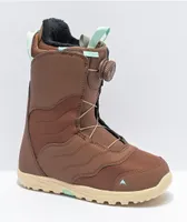 Burton Mint Boa Brown Snowboard Boots Women's 2021