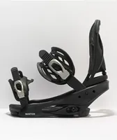 Burton Scribe Black Women's Snowboard Bindings 2022