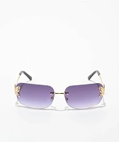 Butterfly Black Sunglasses