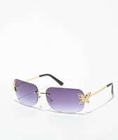 Butterfly Black Sunglasses