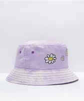 By Samii Ryan Daisy Lavender Tie Dye Bucket Hat