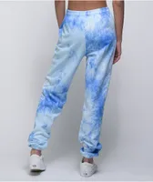 By Samii Ryan Day Dreamer Blue Tie Dye Sweatpants