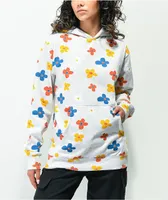 By Samii Ryan Flower Power 4Ever Grey Hoodie