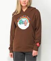 By Samii Ryan x Care Bears Happy Days Brown Hoodie