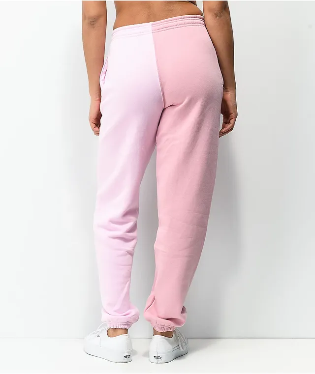 By Samii Ryan x Smiley Positive Pink Colorblock Sweatpants