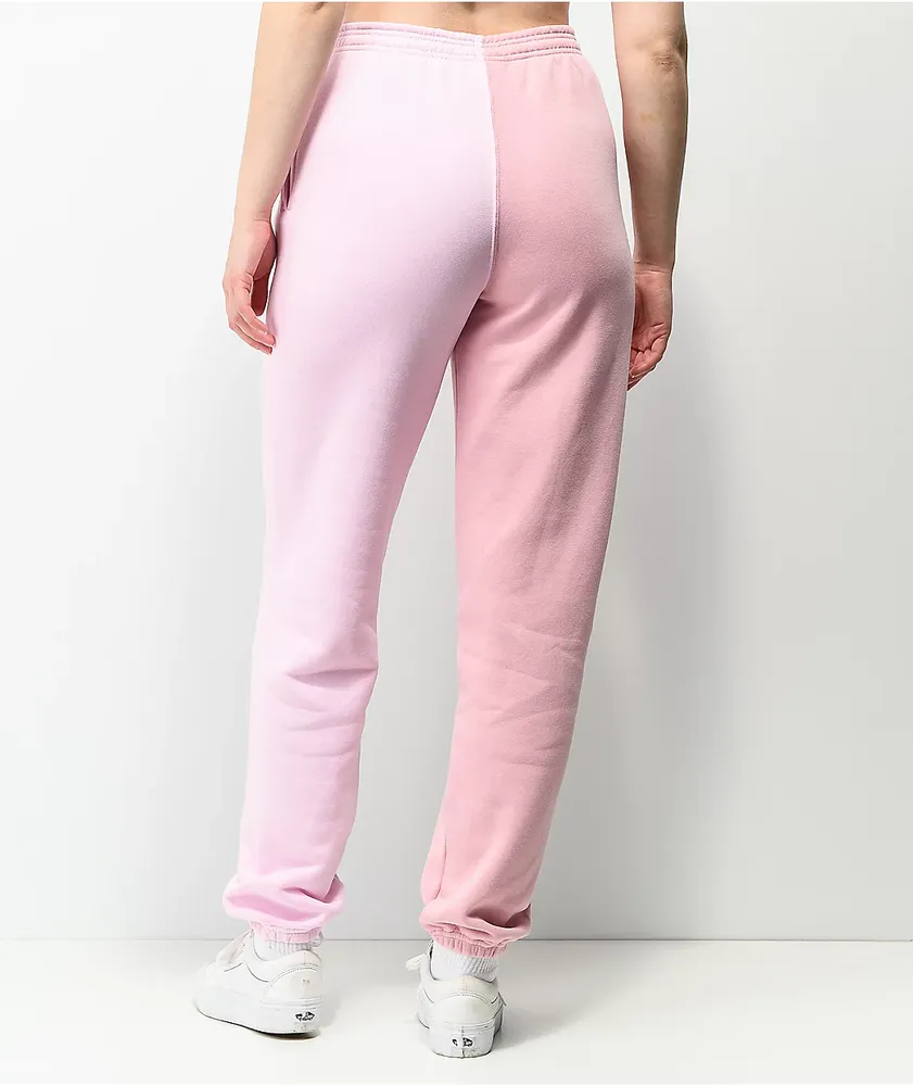 By Samii Ryan x Smiley Positive Pink Colorblock Sweatpants