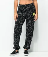 By Samii Ryan x Smiley Universe Black Sweatpants