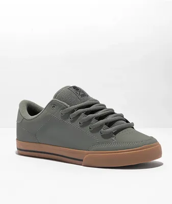C1RCA Lopez 50 Grey & Gum Skate Shoes