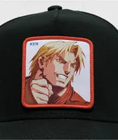 CAPSLAB x Street Fighter Ken Black Snapback Hat