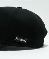 CAPSLAB x Street Fighter Ken Black Snapback Hat