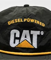 CAT Diesel Powered Emblem Black Snapback Hat