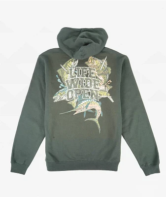 CBoysTV Fishing Green Hoodie