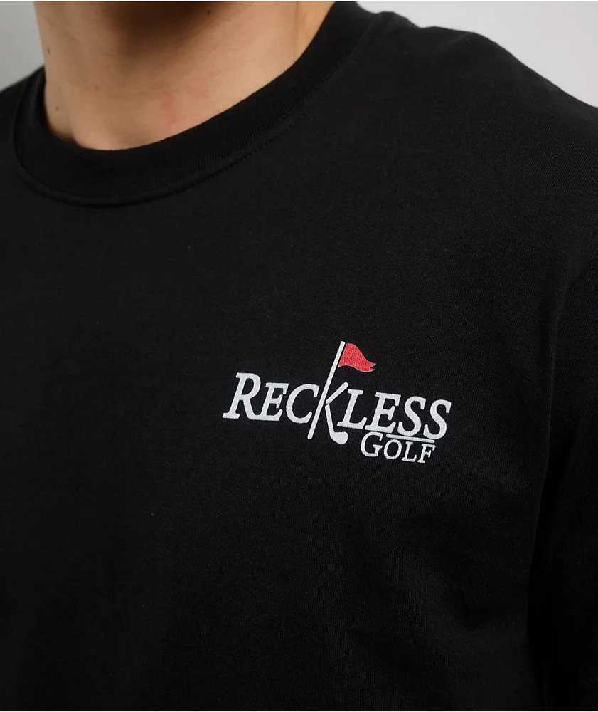 CBoysTV Reckless Golf Black T-Shirt
