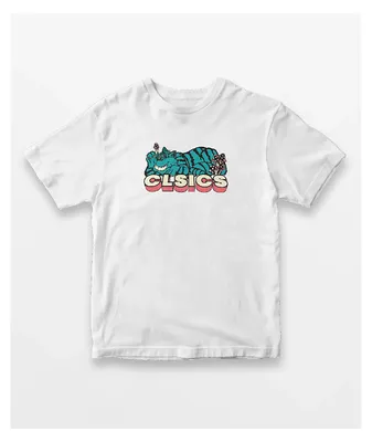 CLSICS Clever Cat White T-Shirt