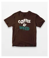 CLSICS Coffee & Weed Brown T-Shirt