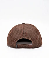 CLSICS Logo Brown Trucker Hat